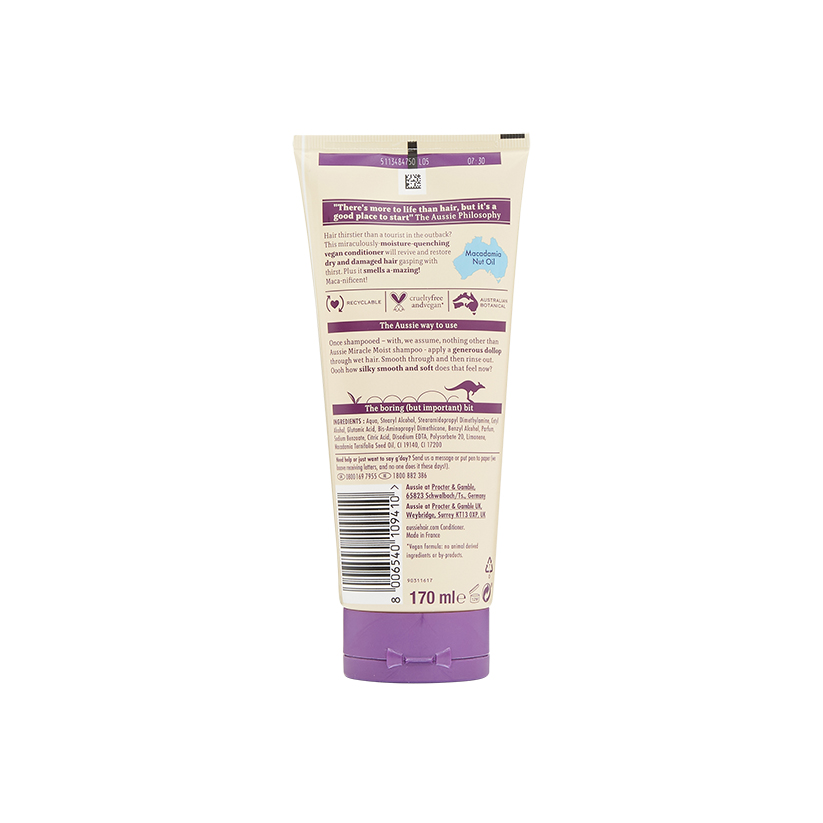 Aussie Miracle Moist Shampoo 250ml