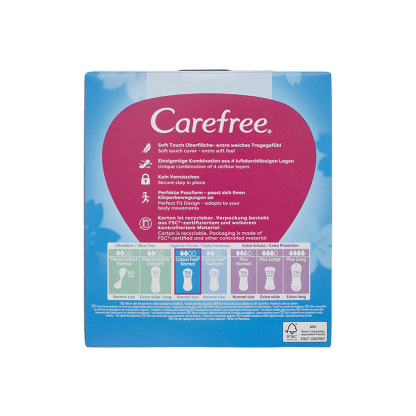 Carefree Unscented  Panty Liners 56’s
