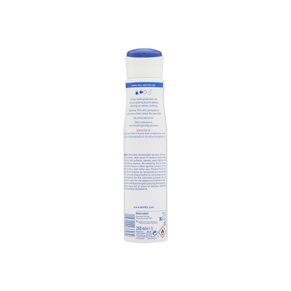 NIVEA Anti-Perspirant Deodorant Spray, Black & White Invisible 250ml