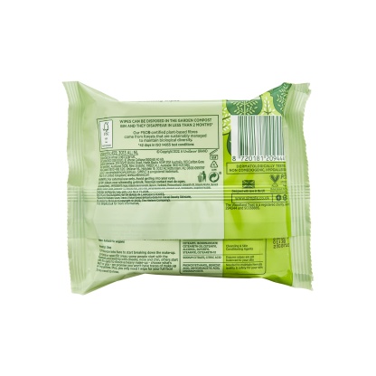 Simple Cleansing Facial Wipes 25's