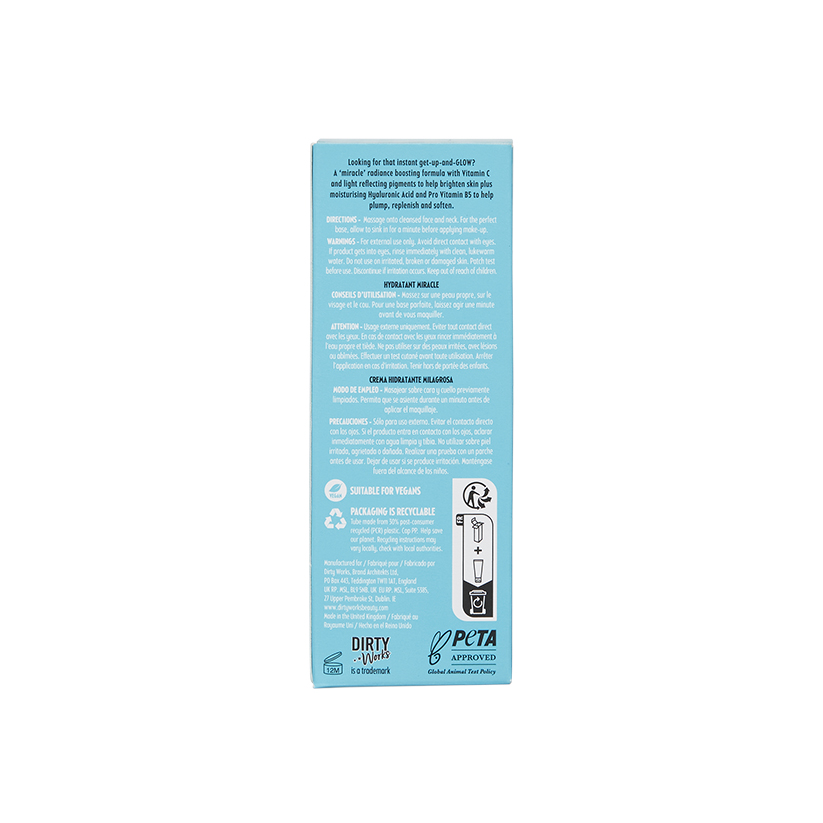 Dirty Works Good To Glow Vitamin C Miracle Moisturiser 50ml