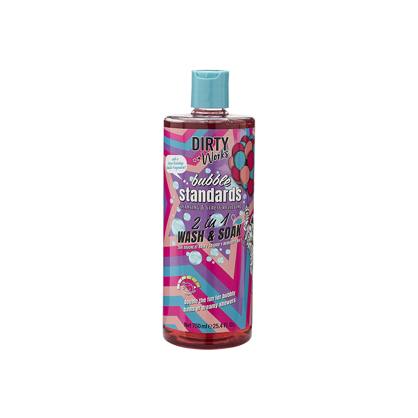 Dirty Works Bubble Standards 2in1 Wash & Soak 750ml