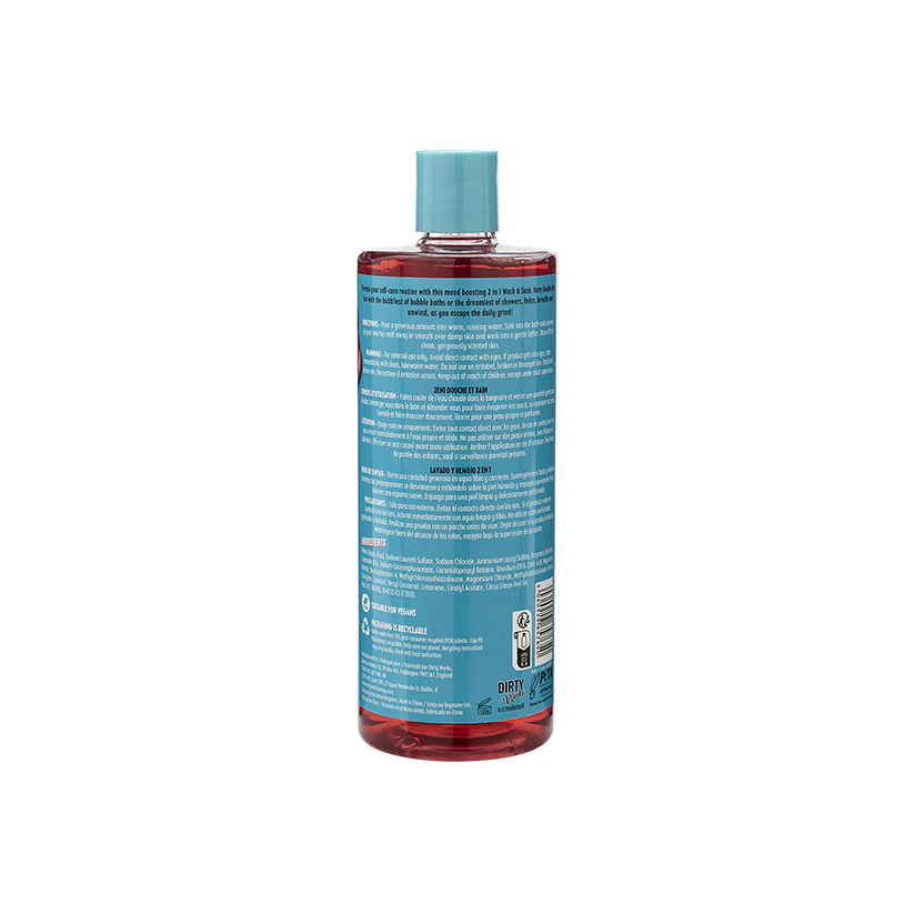 Dirty Works Bubble Standards 2in1 Wash & Soak 750ml