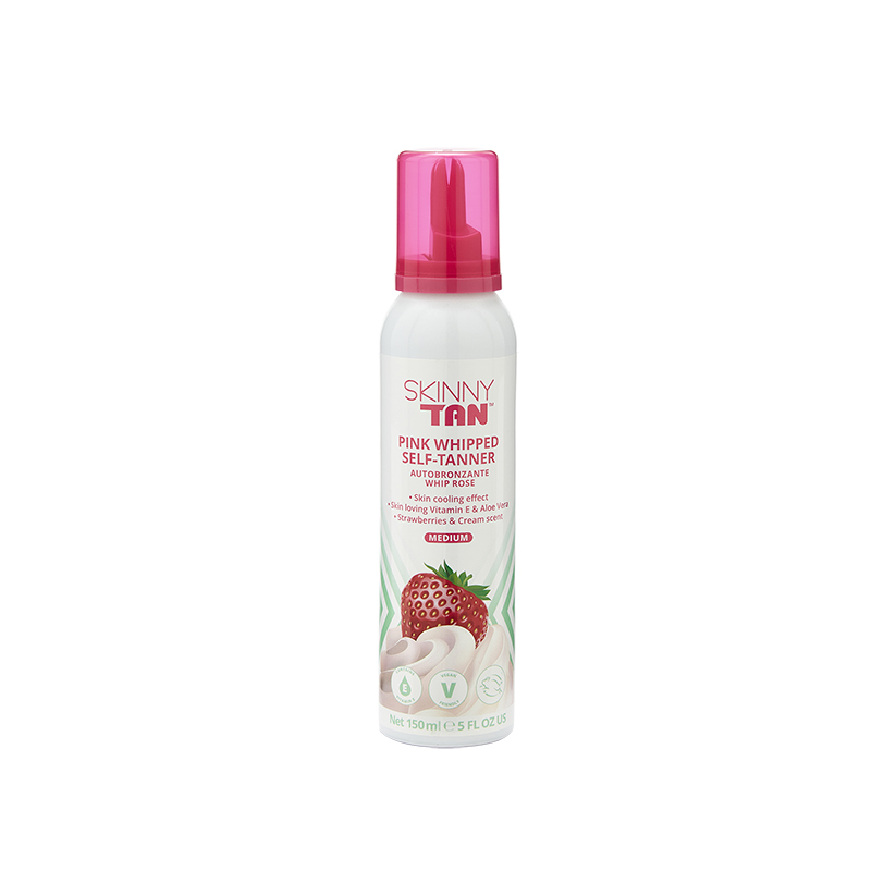 Skinny Tan Pink Whip Mousse Medium 150ml