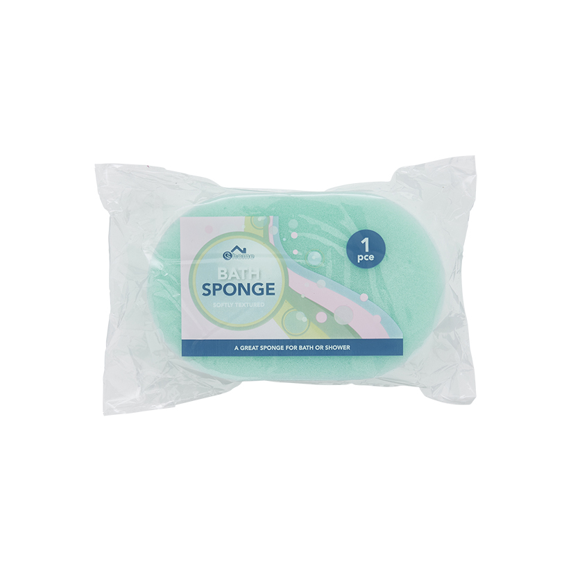 CS Home Bath Sponge 1pce