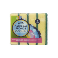 CS Home Catering Sponge Scourers 4 Pack