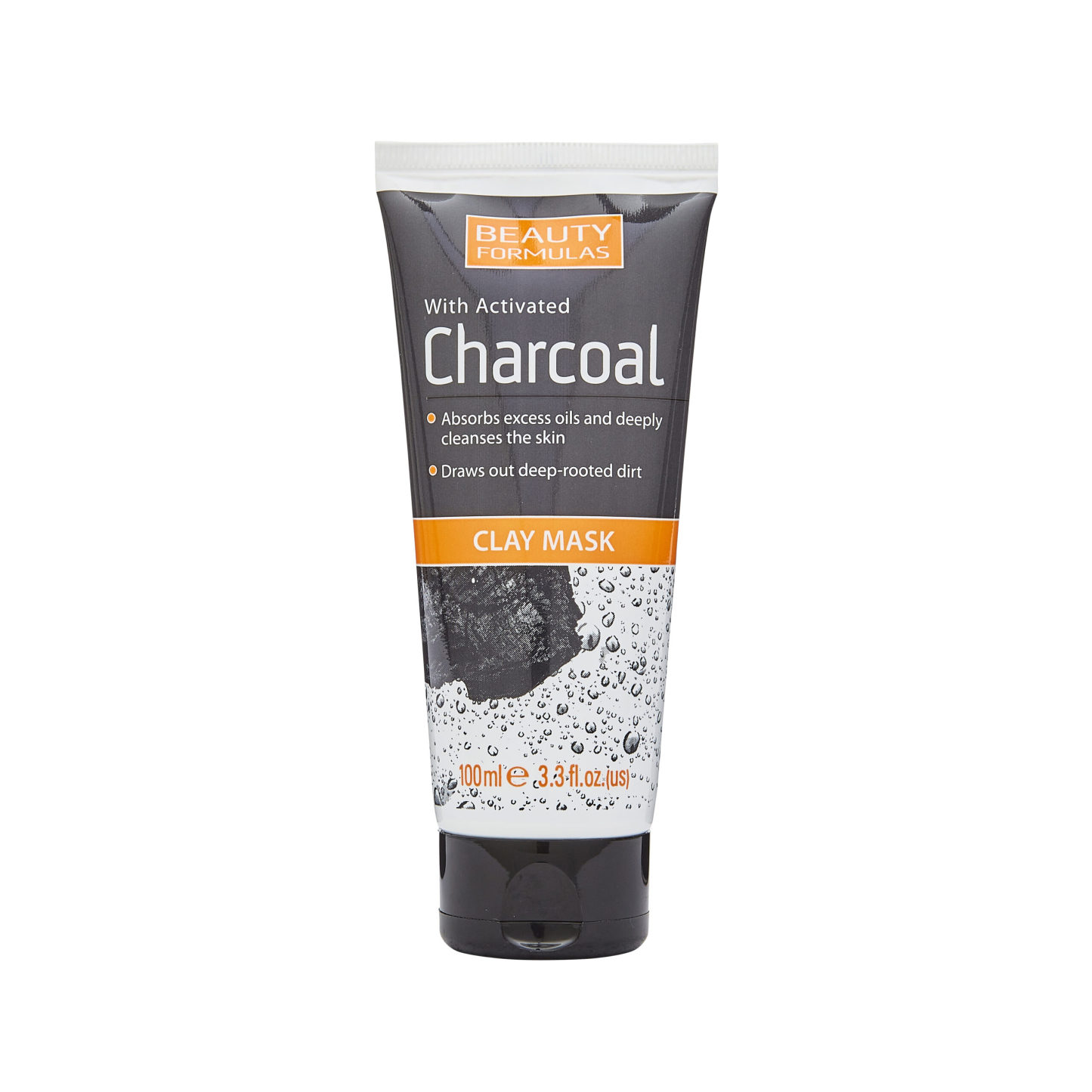 Beauty Formulas Charcoal Clay Mask 100ml