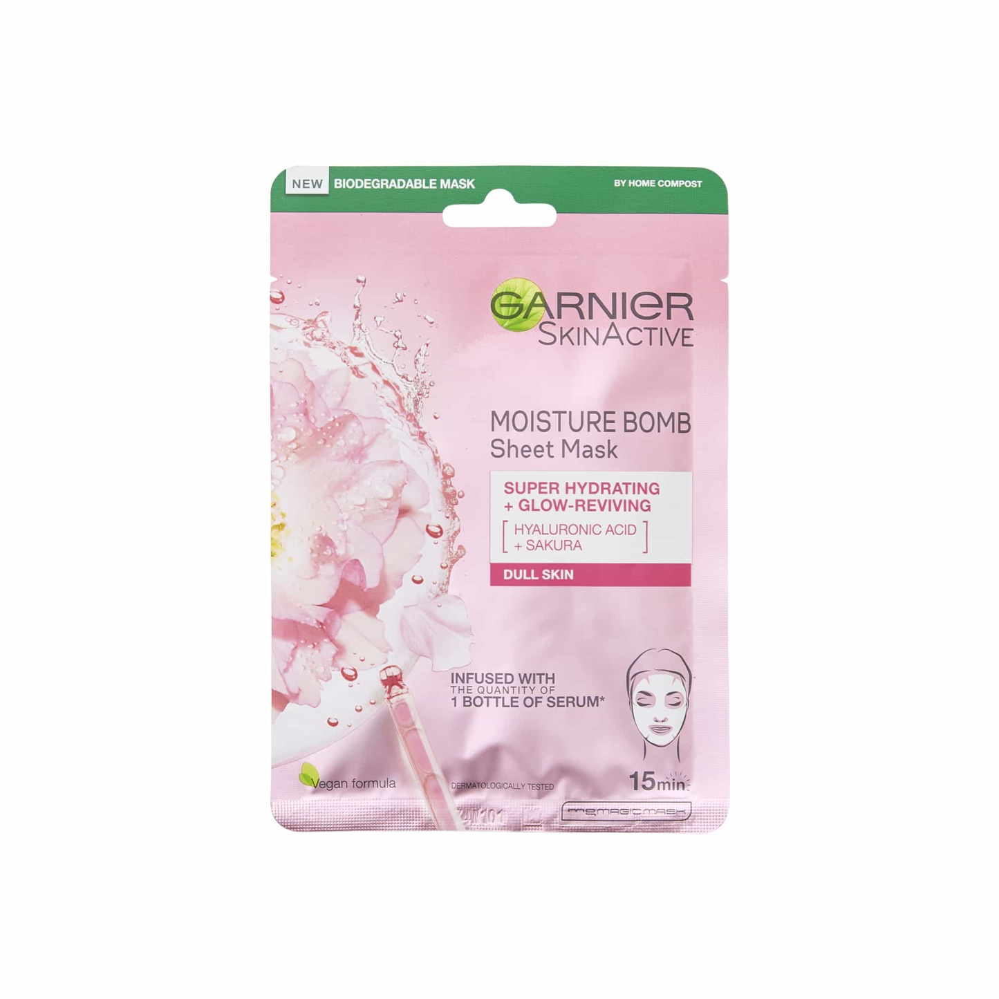 Garnier Moisture Bomb Sakura Hydrating Sheet Mask 28g