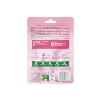 Garnier Moisture Bomb Sakura Hydrating Sheet Mask 28g