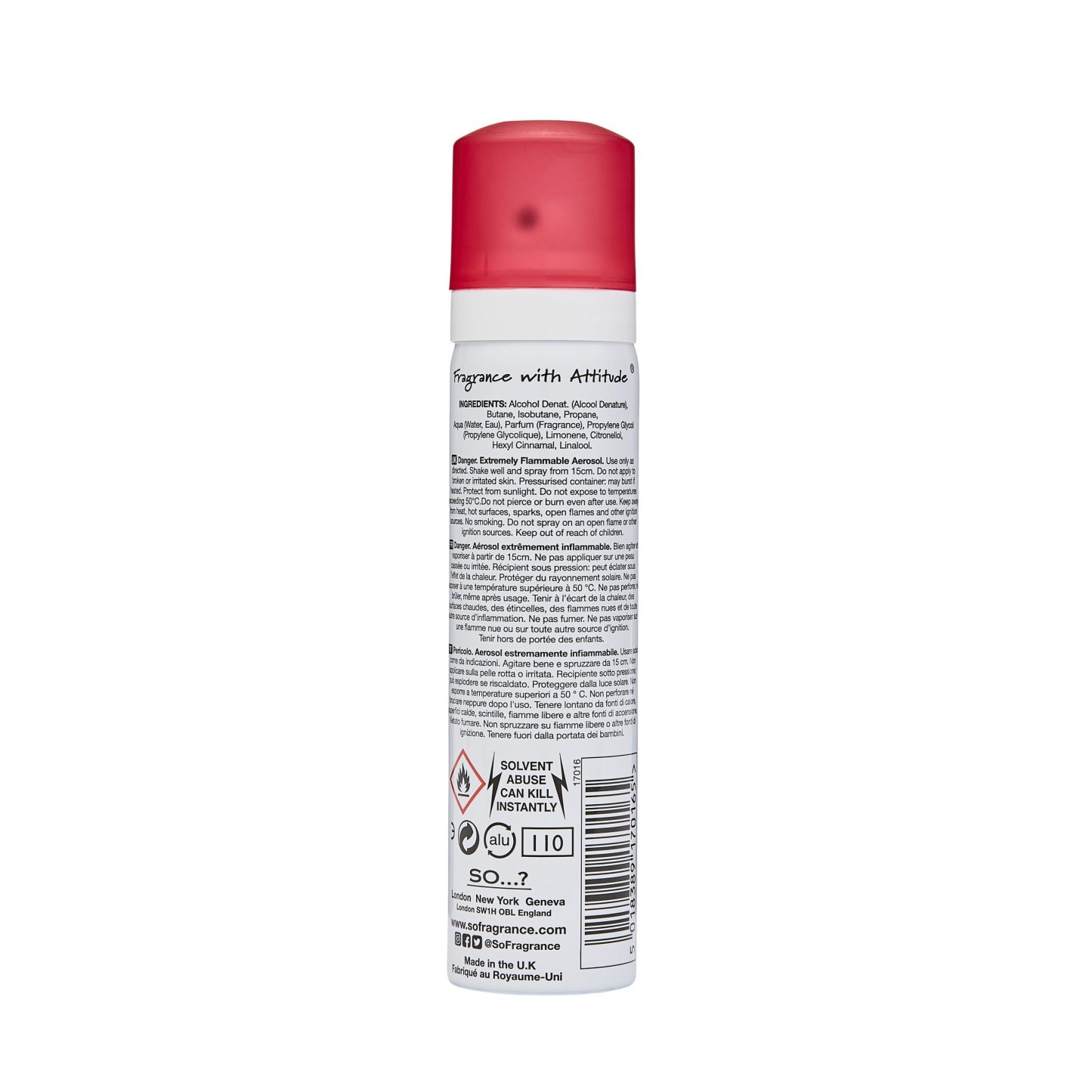 So…? Kiss Me Body Spray 75ml