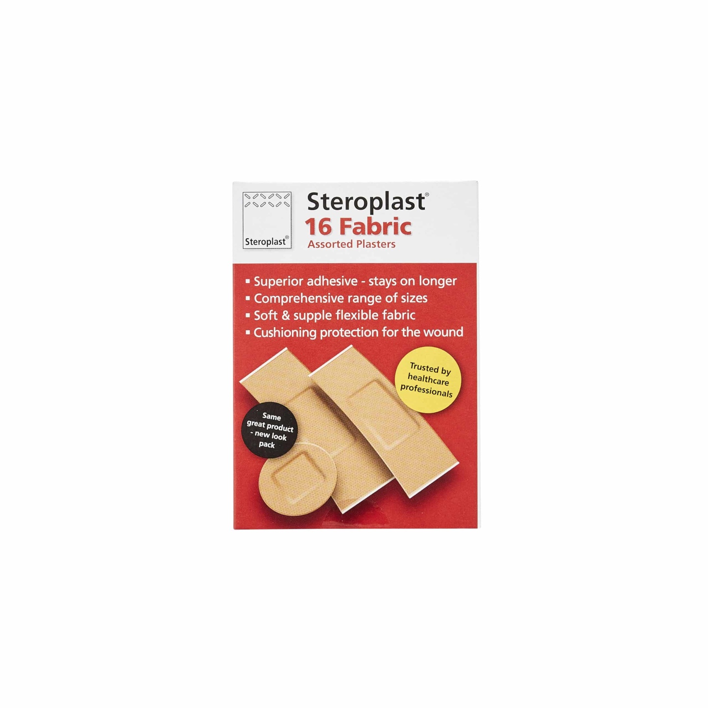 Steroplast Fabric Plasters 16's