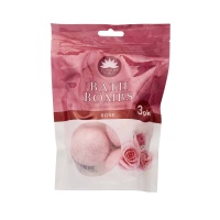 Elysium Spa Bath Bombs Rose 3 x 50g