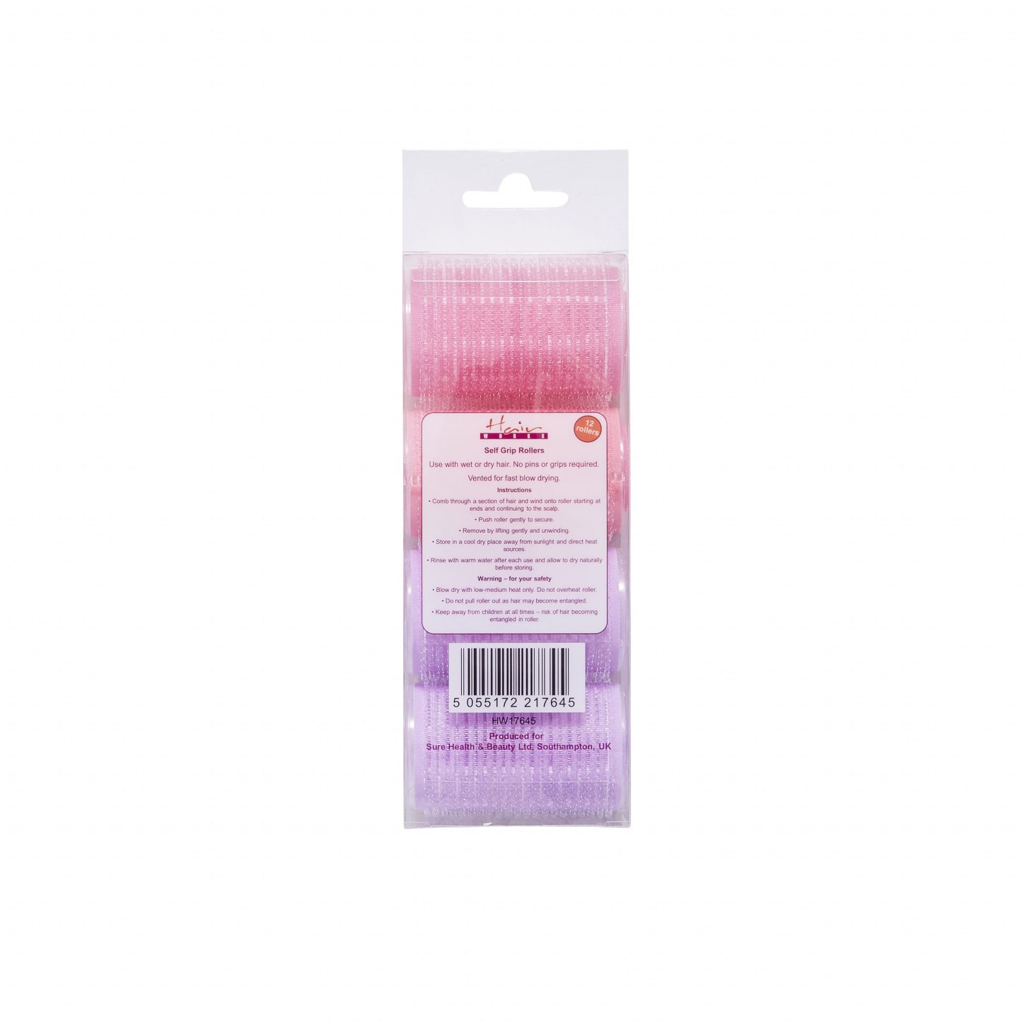 Hairworks Velcro Roller Pack 12 Pack
