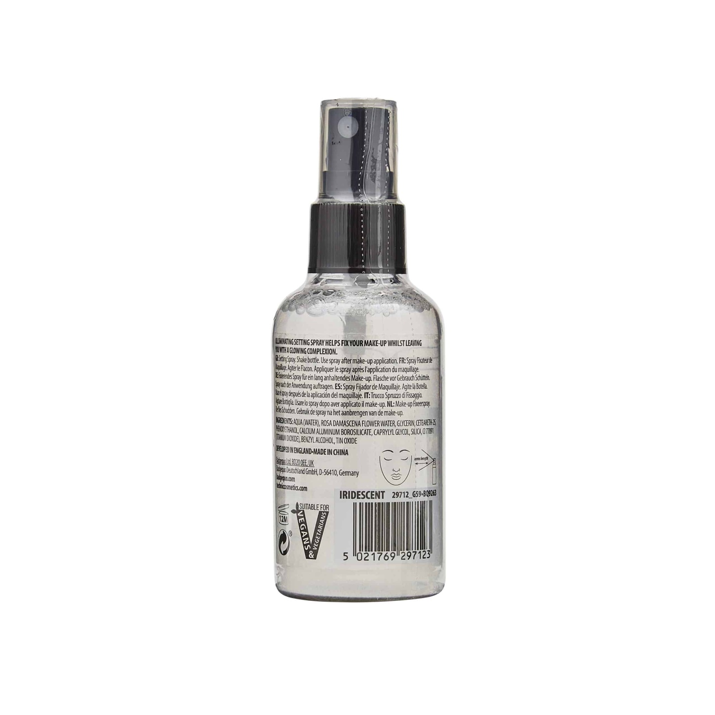 Technic Magic Mist Illuminating Setting Spray Iridescent 80ml