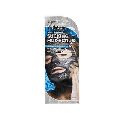 7th Heaven For Men Dead Sea Mud Scrub 15g
