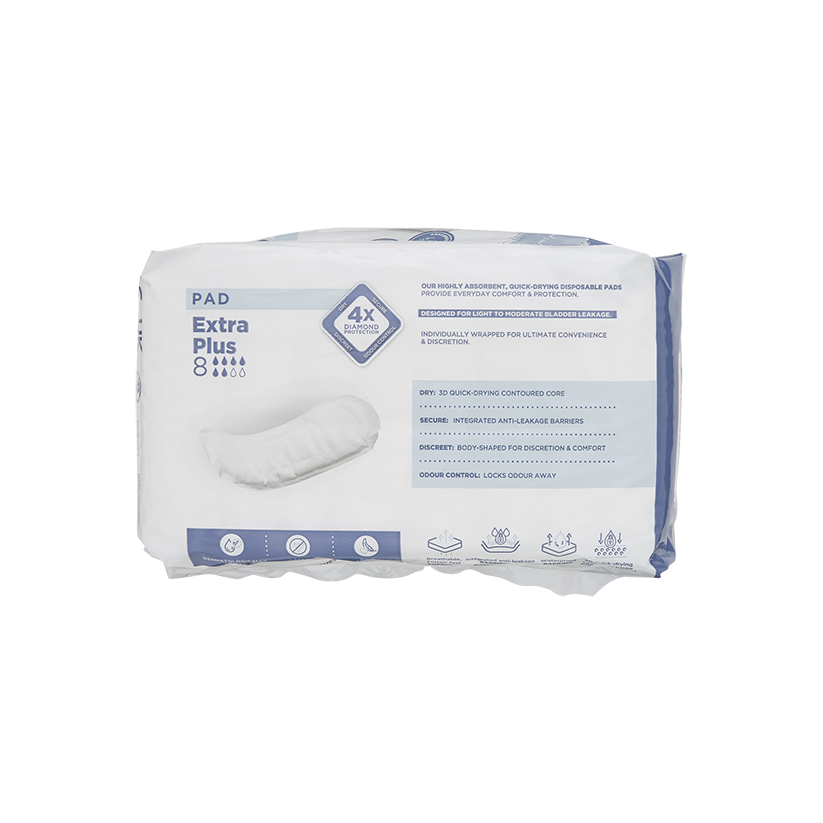 Care & Protect Extra Plus Pads 8's