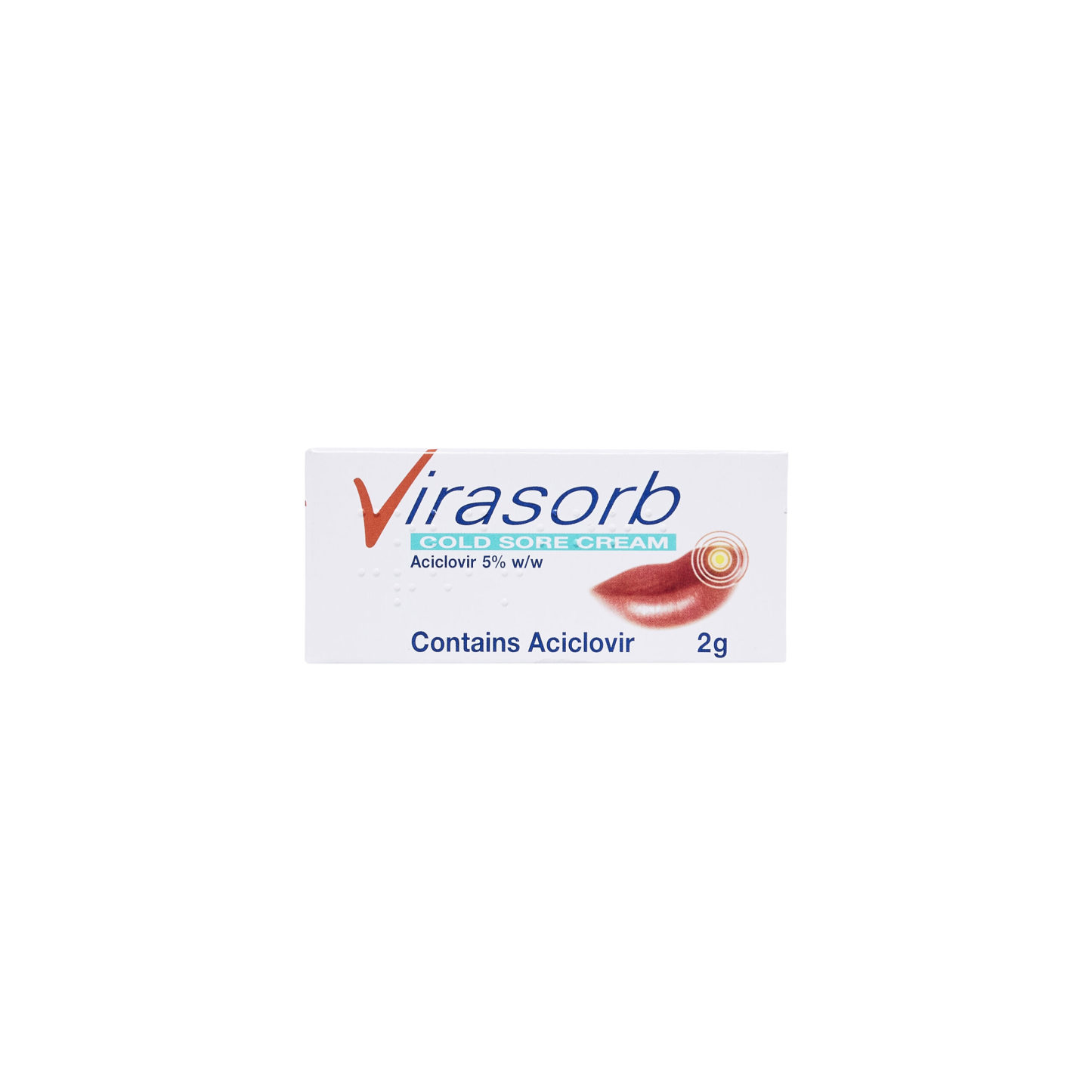 Virasorb Cold Sore Cream 2g