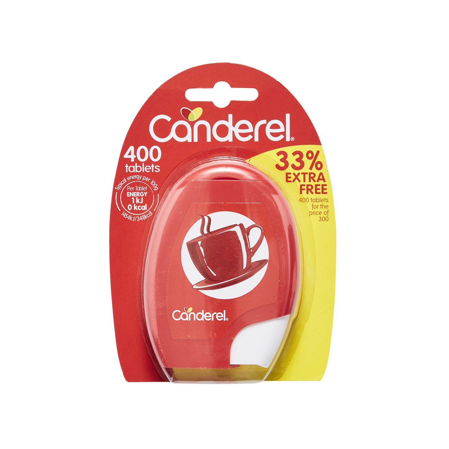 Canderel Low Calorie Sweetener Tablets 400's