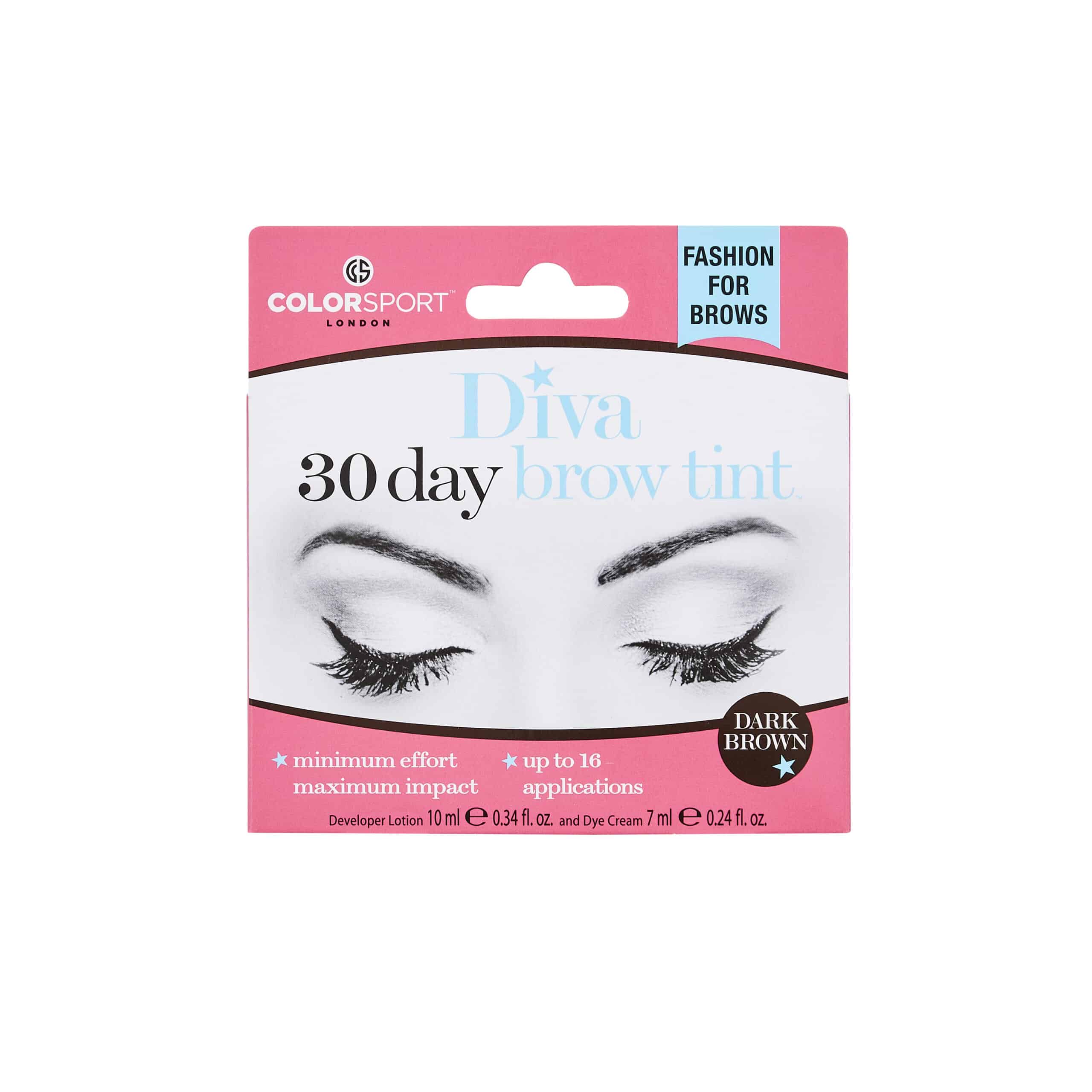 Colorsport Diva 30 Day Brow Tint Dark Brown