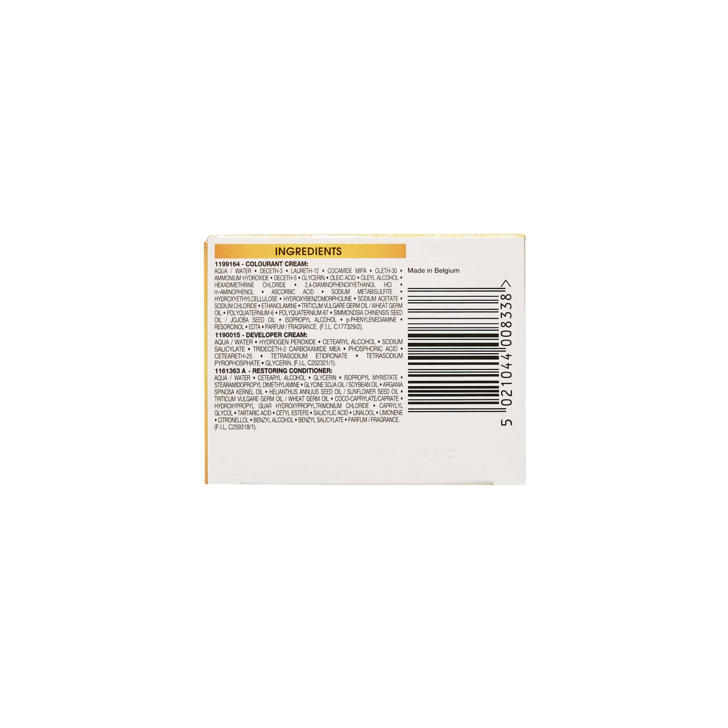 Garnier Belle Color Permanent Hair Dye 7.1 Natural Dark Ash Blonde