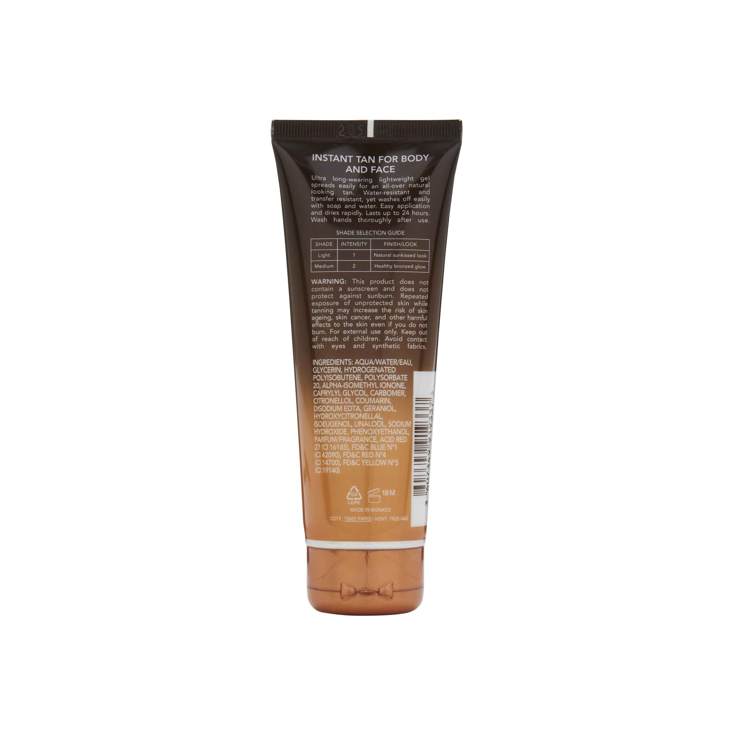 Rimmel Sunshimmer Instant Tan Light Matte 125ml