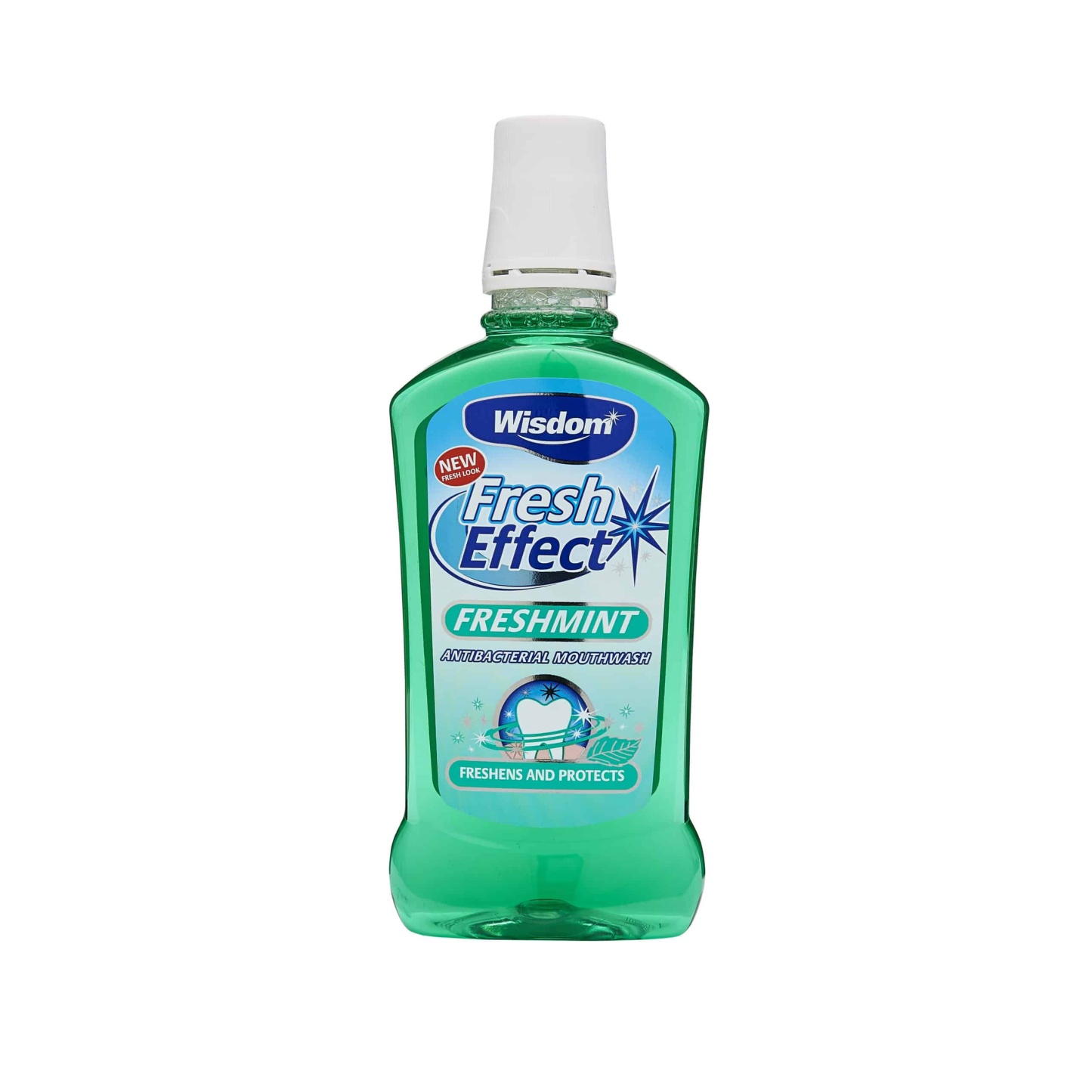 Wisdom Fresh Effect Fresh Mint Mouthwash 500ml