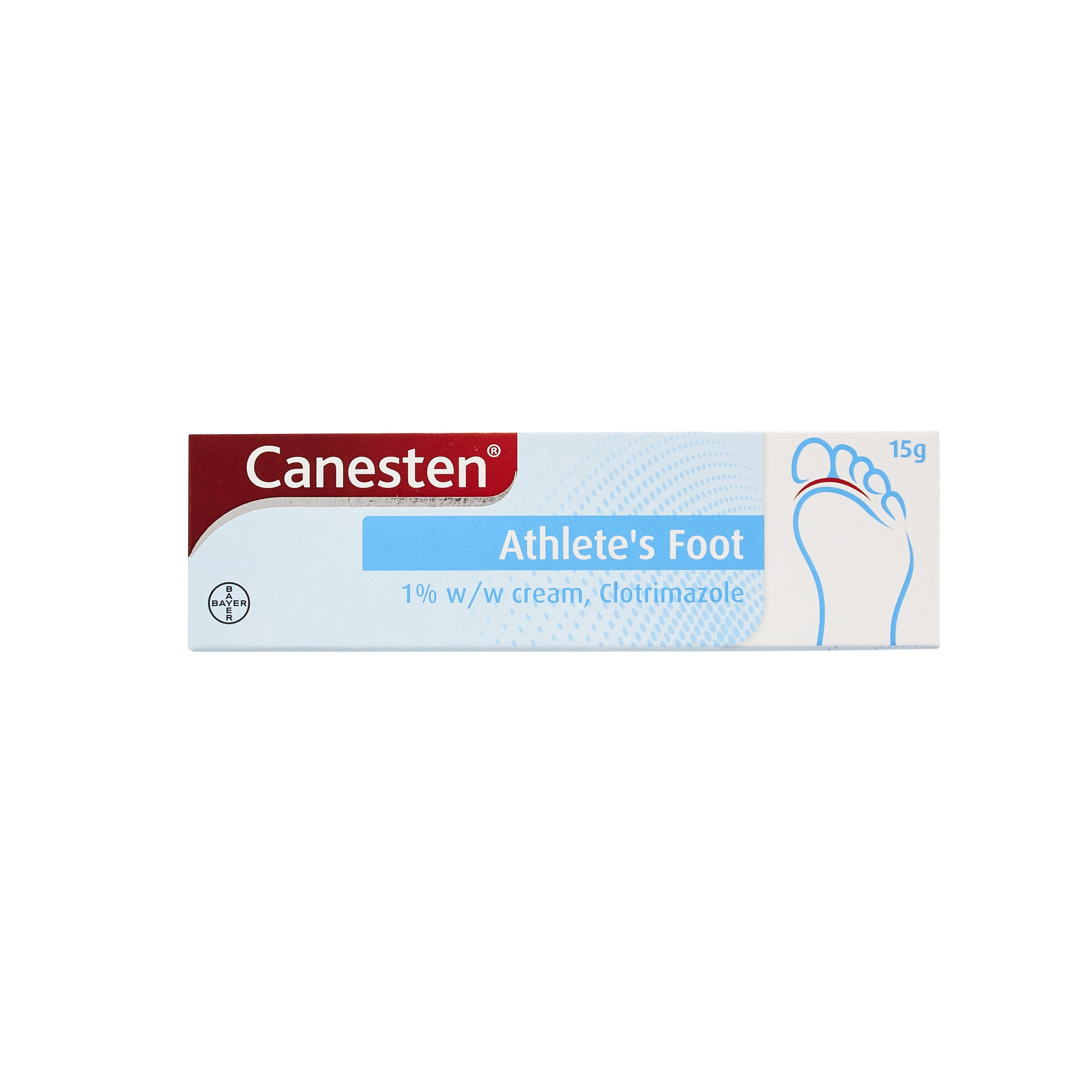 Canesten Dual Action Athlete's Foot Cream 15g