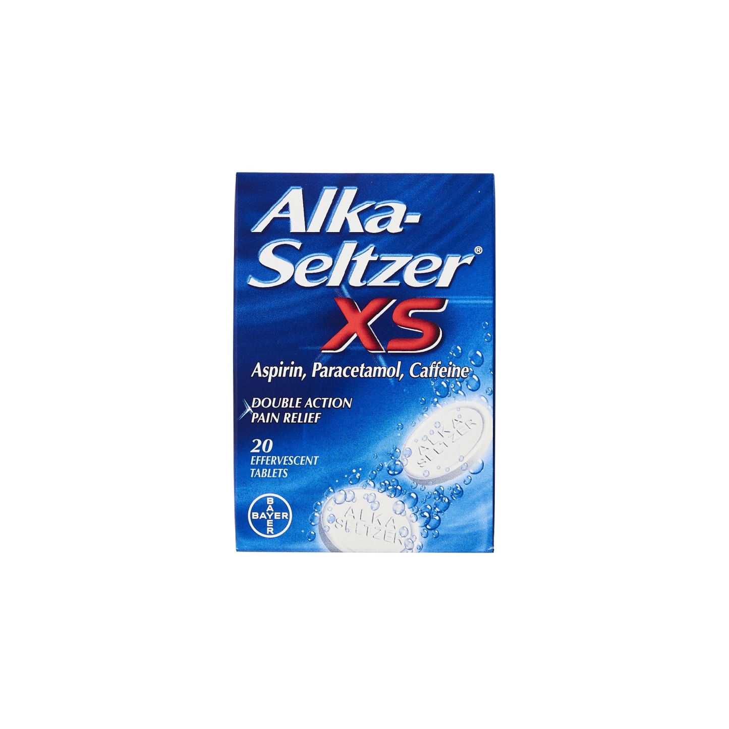 Alka Seltzer XS 20 Effervescent Tablets 20's