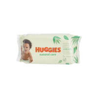 Huggies Natural Care Baby Wipes 56's