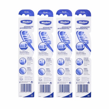 Wisdom Advanced Interdental Firm Toothbrush
