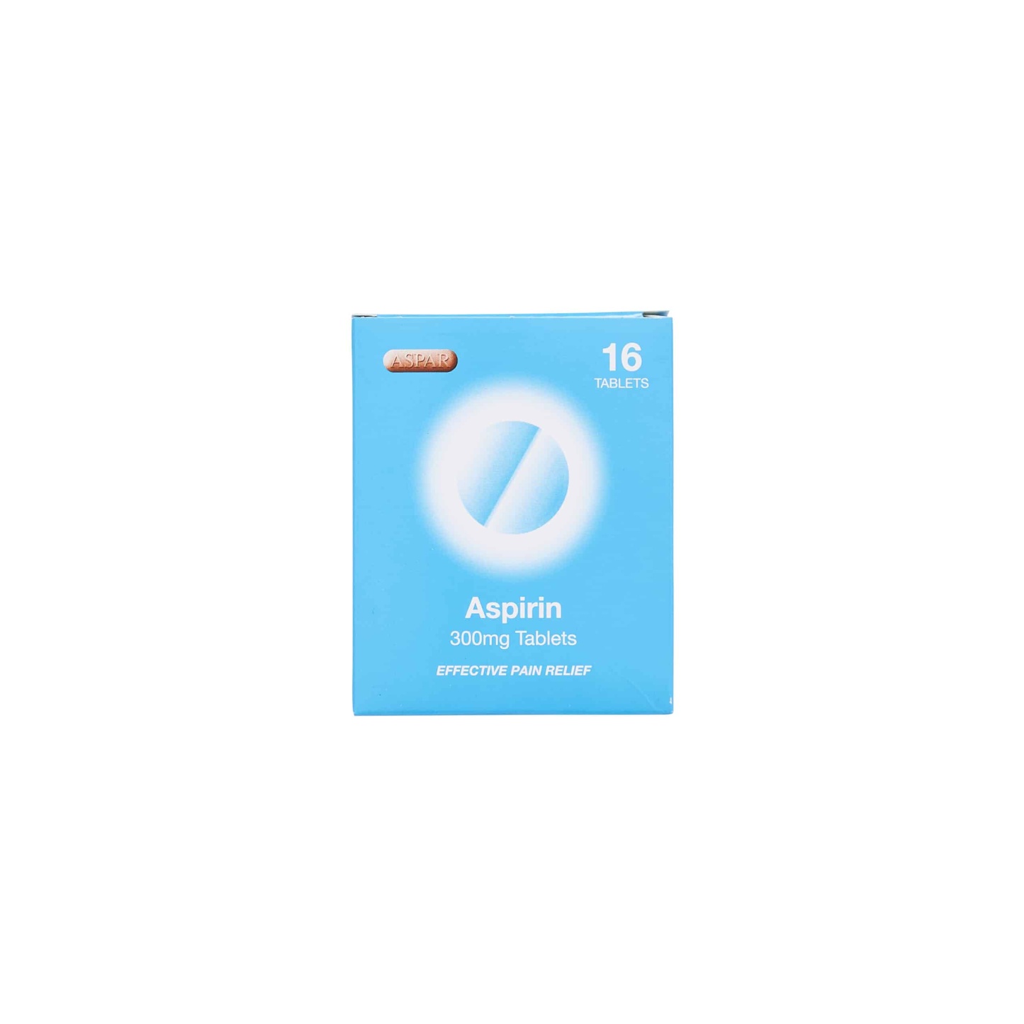 Aspar Aspirin Tablets 300mg 16's