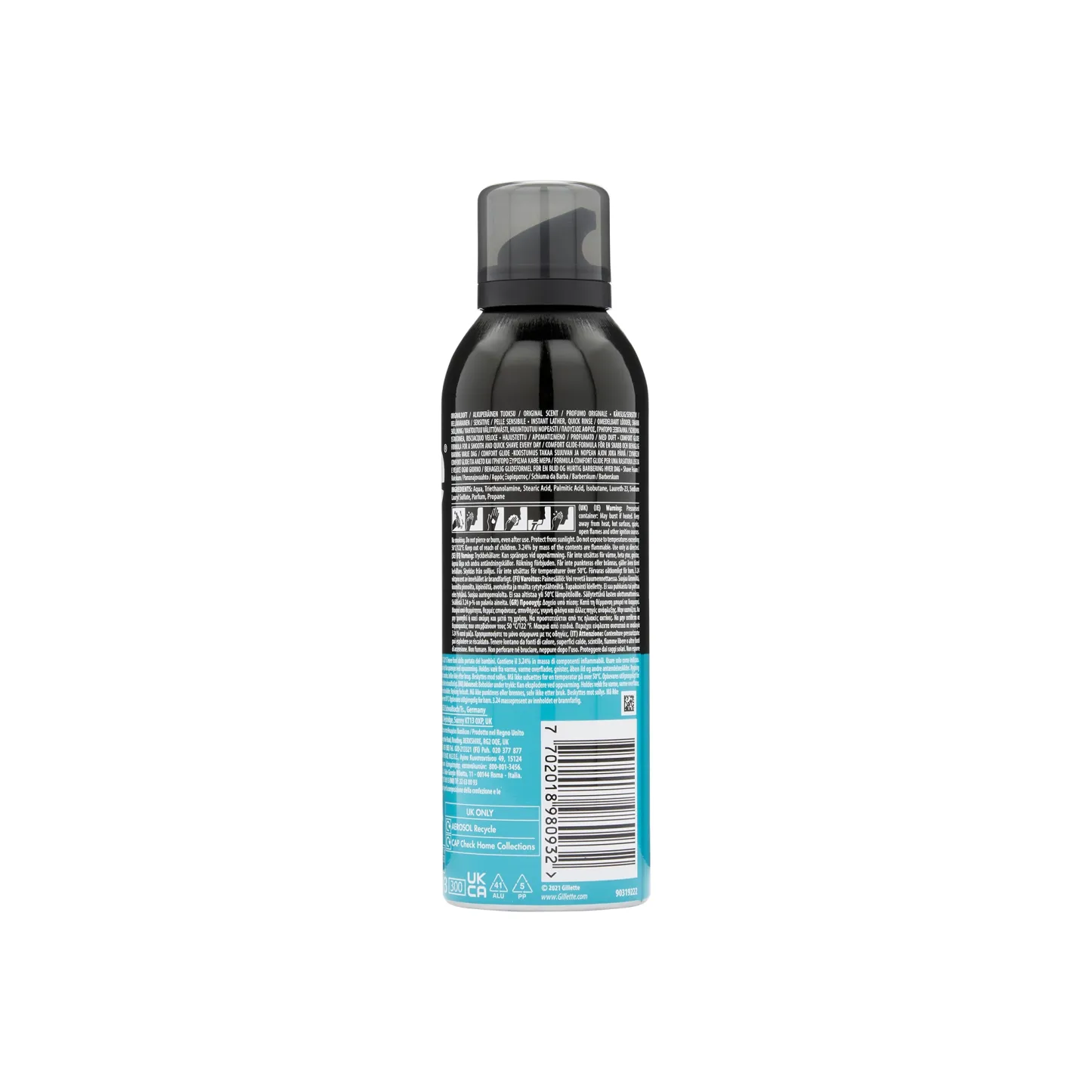 Gillette Sensitive Shave Foam 200ml