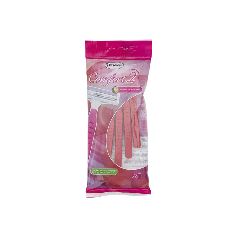 Personna Comfort Touch Razors Pack of 5