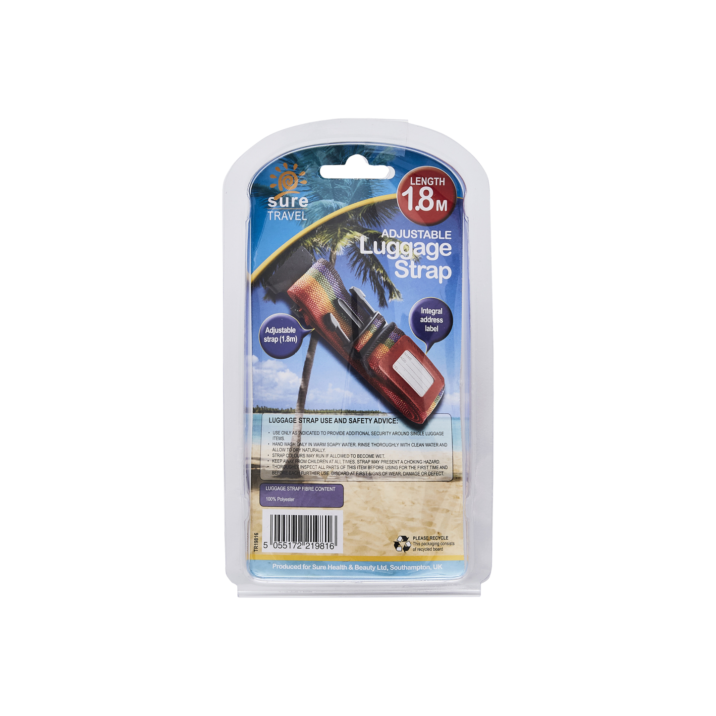 Sure Travel Luggage Strap