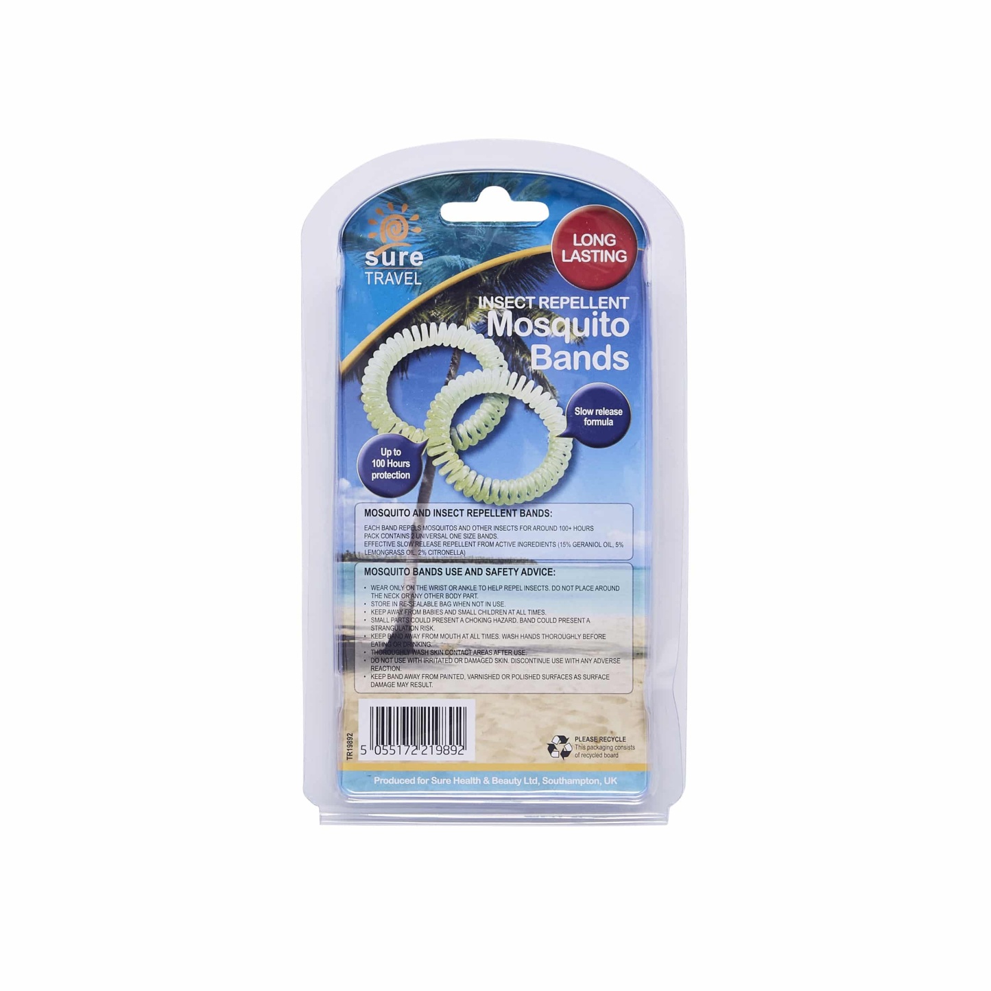 Sure Travel Mosquito Bands