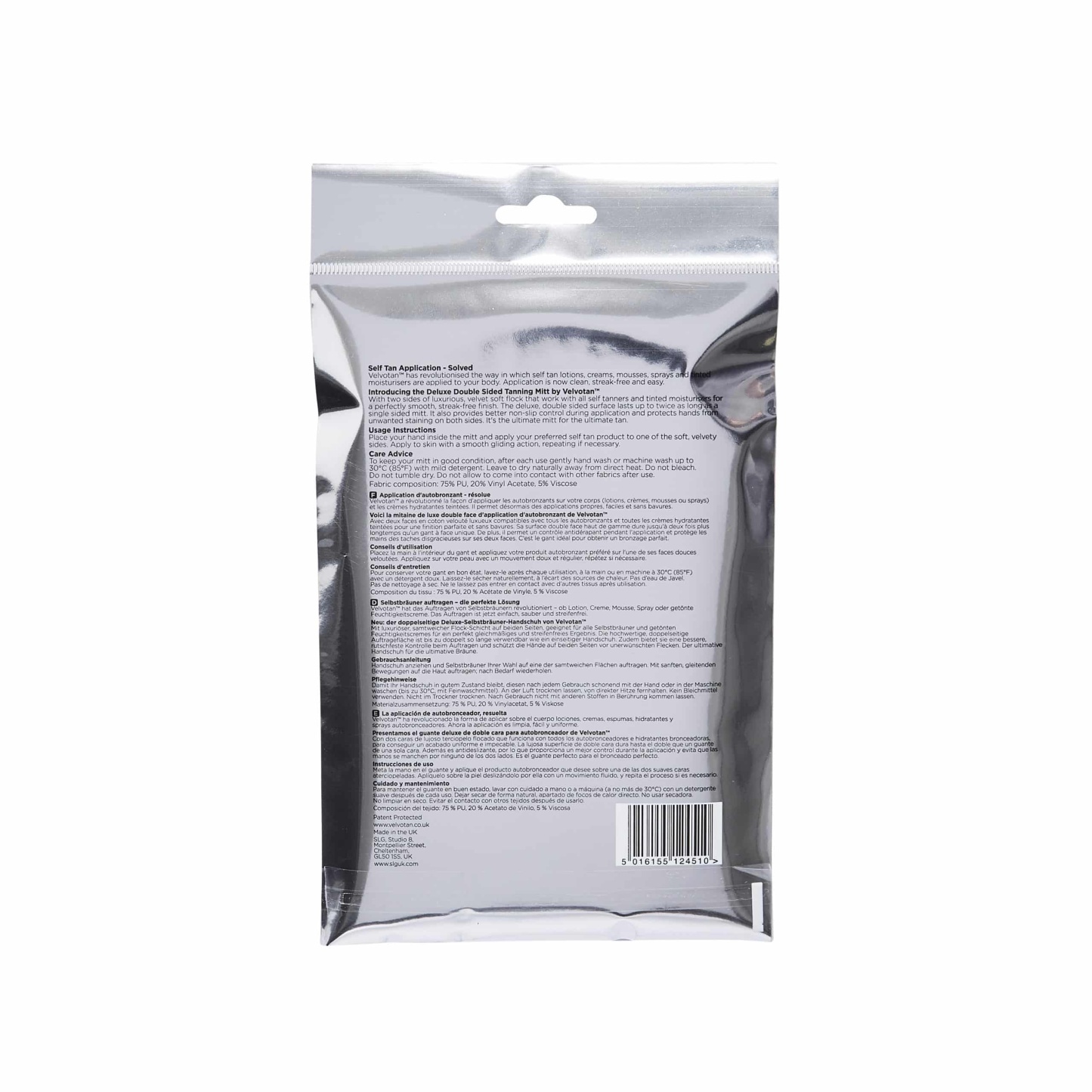 Velvotan Original Double Sided Tanning Mitt