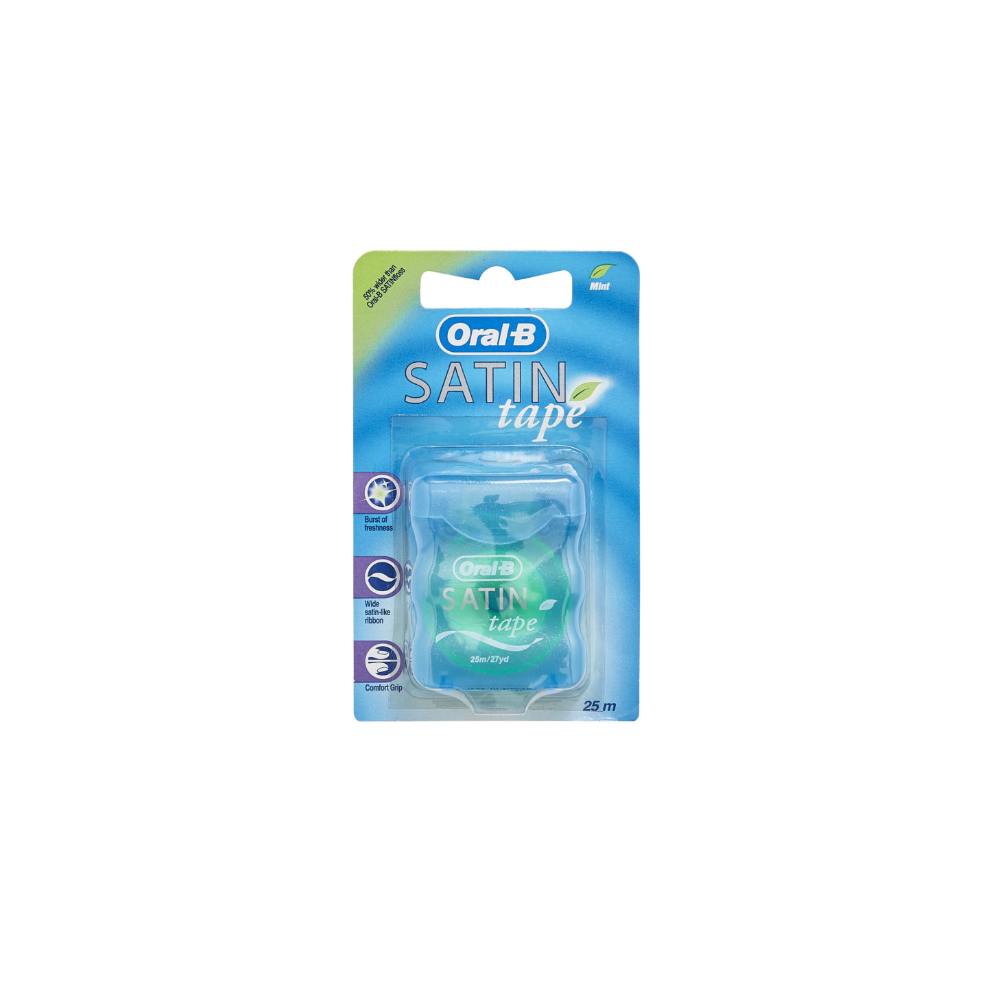 Oral-B Satin Tape Mint 25m