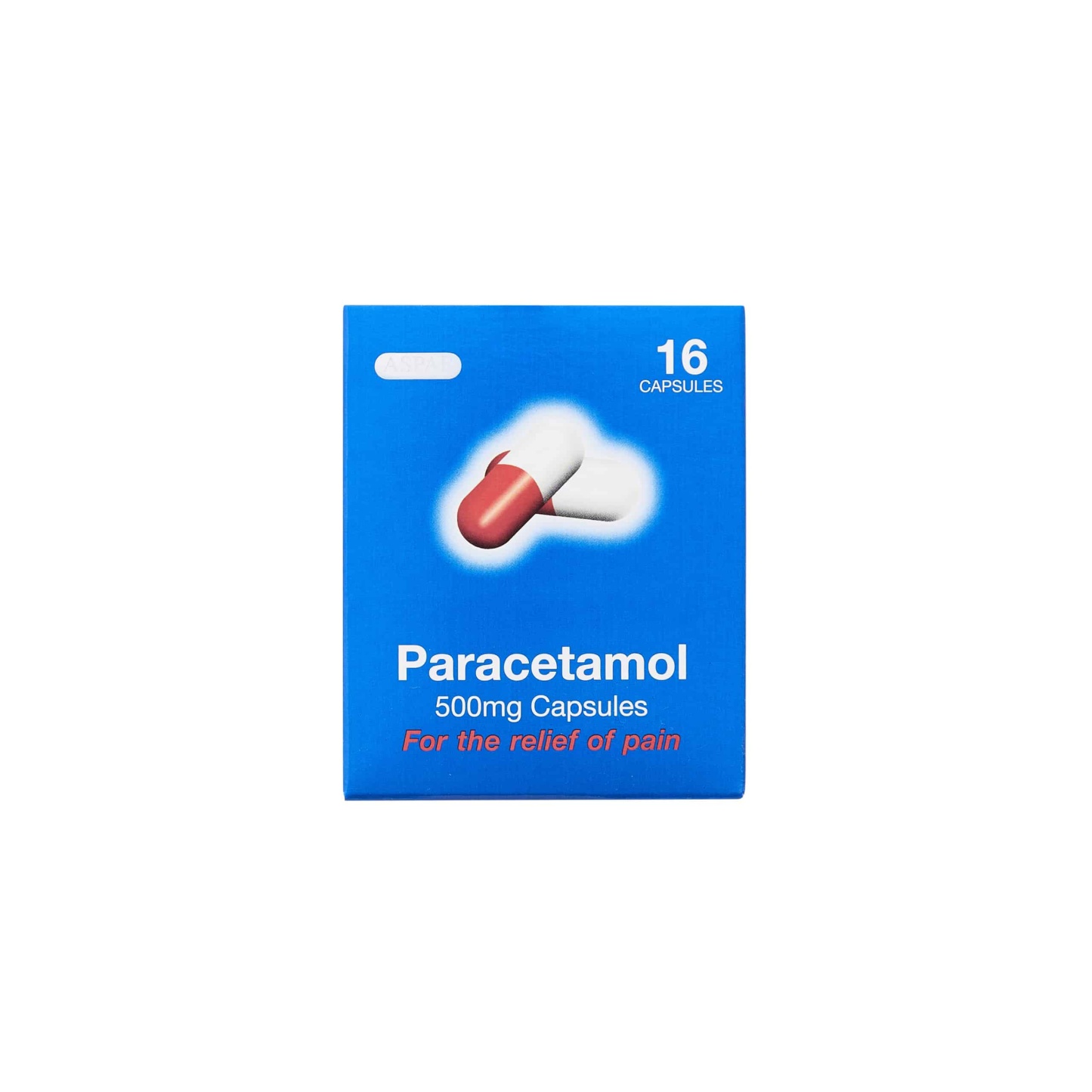 Aspar Paracetamol Capsules 500mg 16's