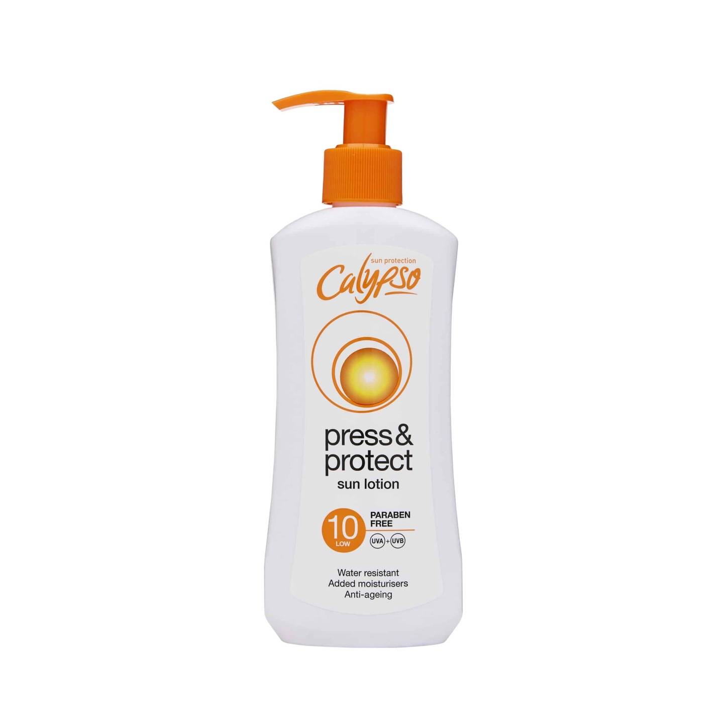 Calypso Press & Protect Sun Lotion SPF10 200ml