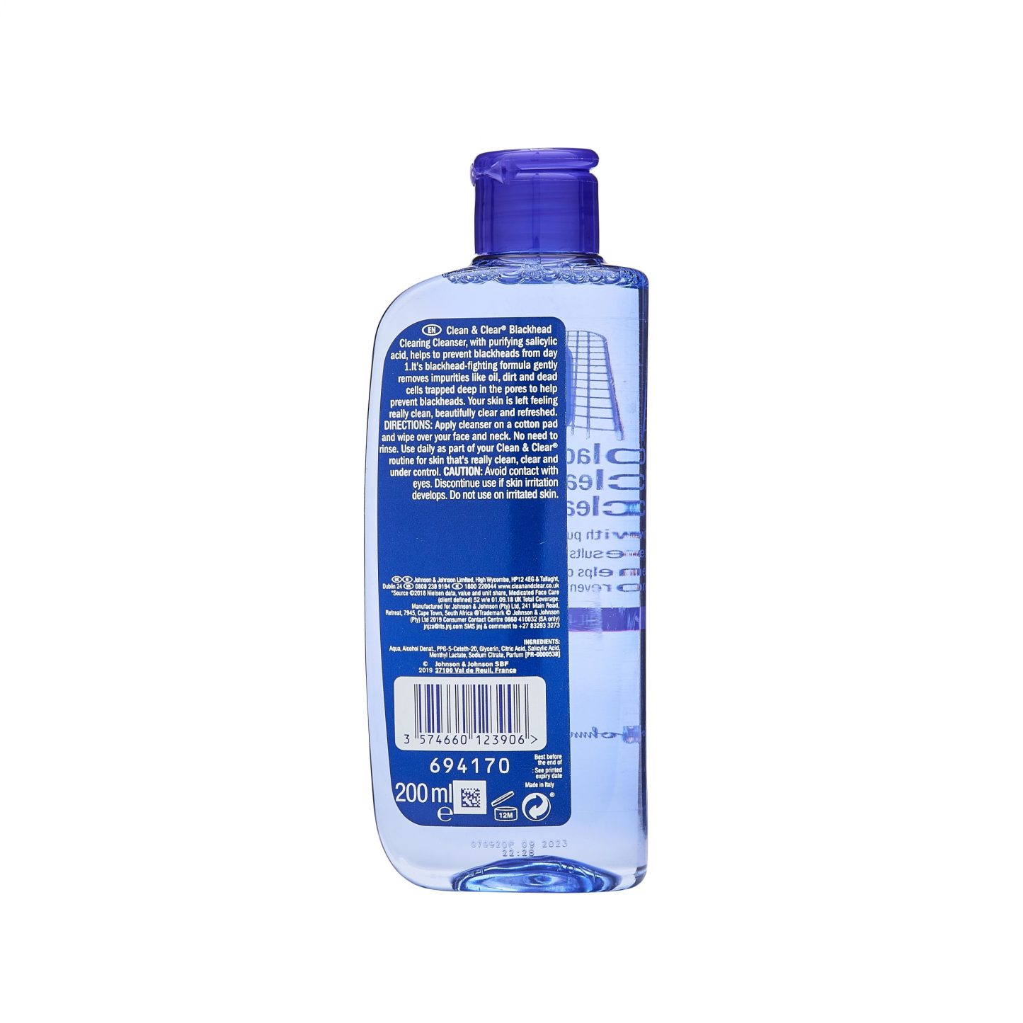 Clean & Clear Blackhead Clearing Cleanser 200ml
