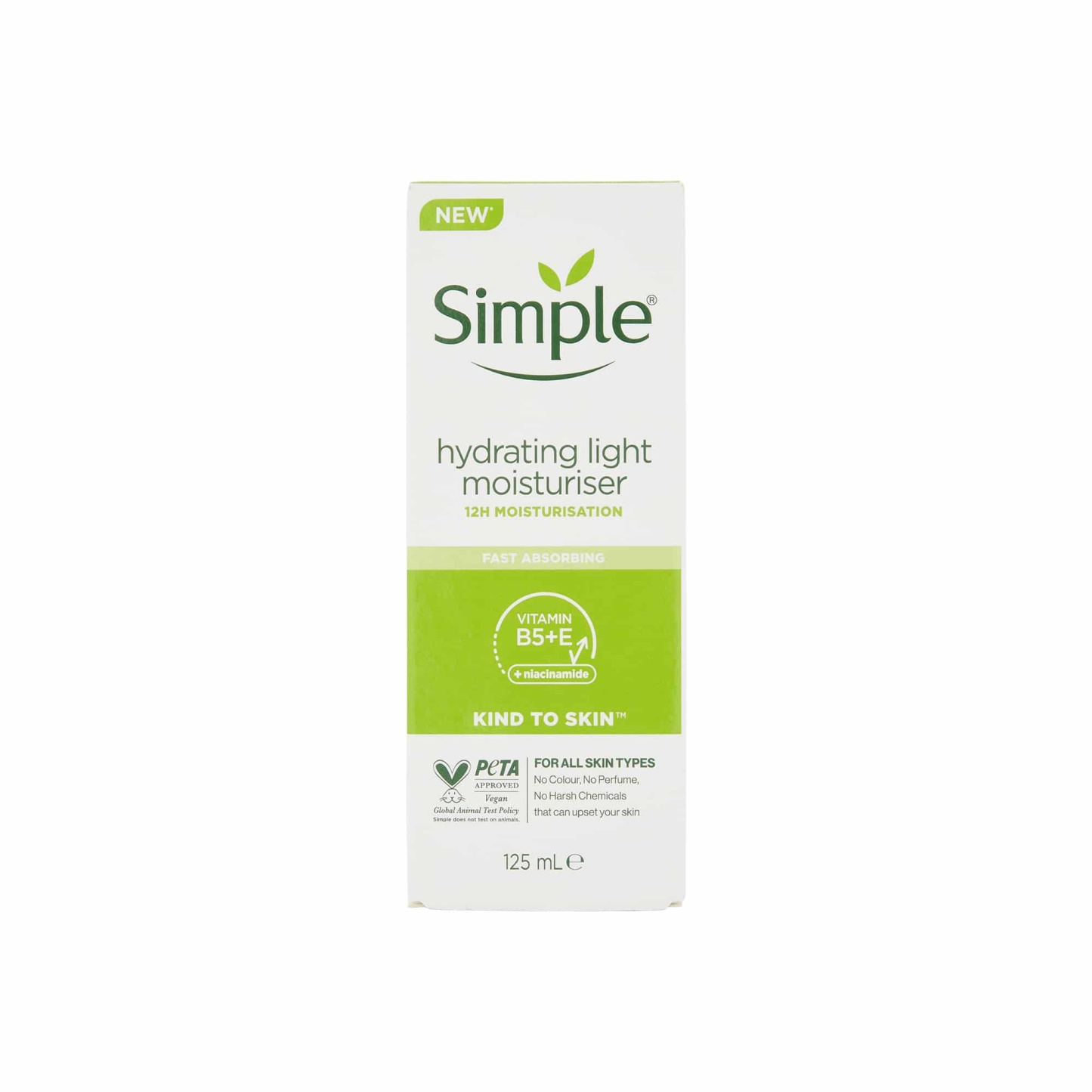 Simple Hydrating Light Moisturiser 125ml