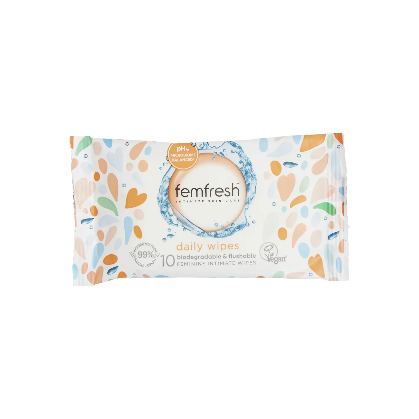Femfresh Pocket Wipes 10's