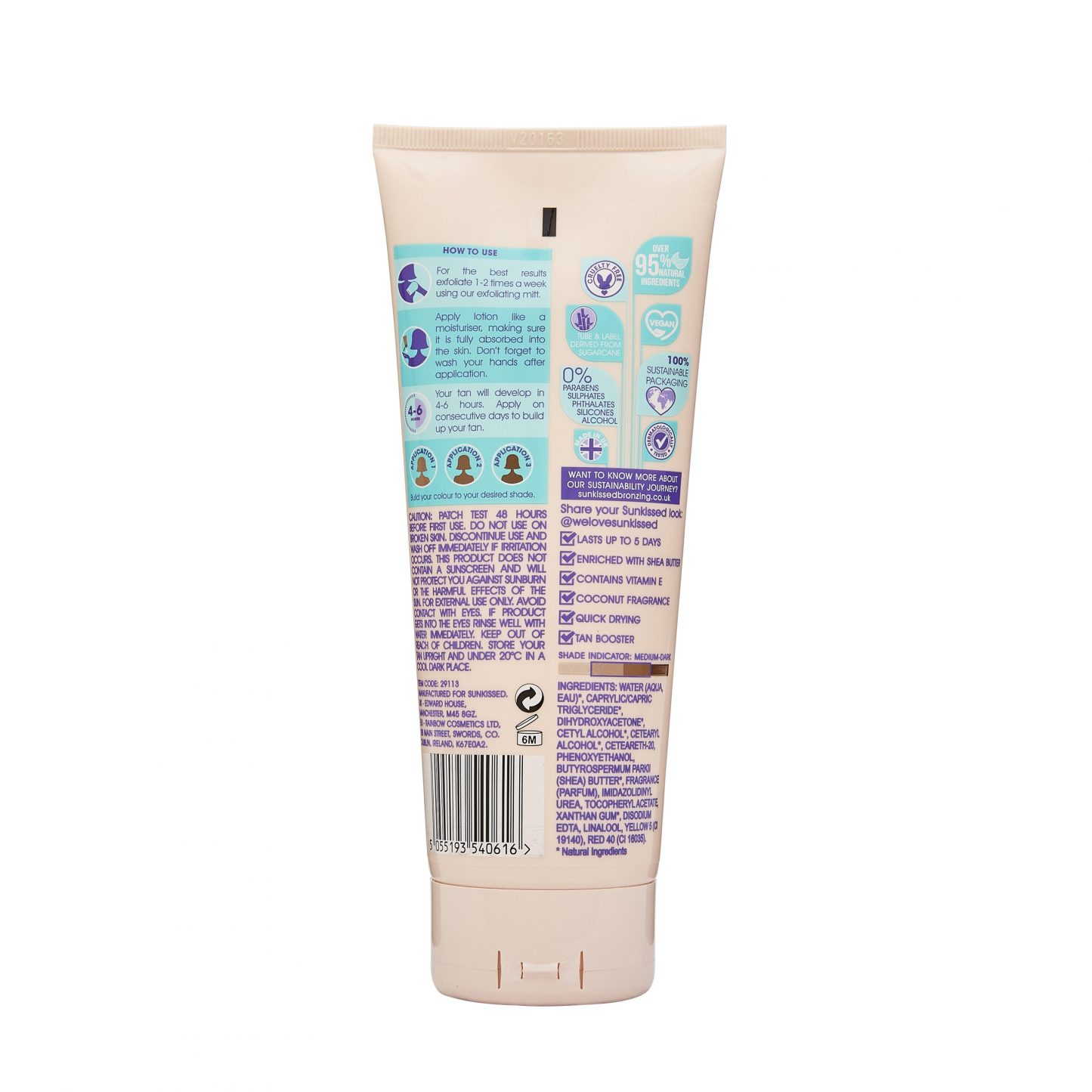 Sunkissed Gradual Tan Medium - Dark 200ml