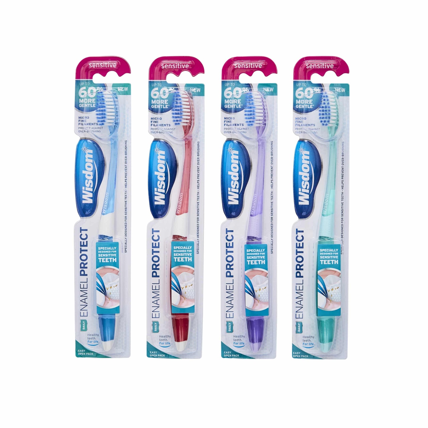 Wisdom Daily Enamel Protect Sensitive Toothbrush