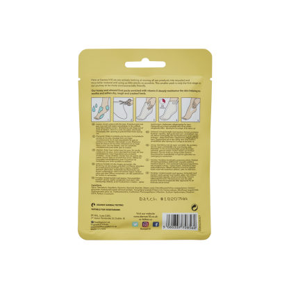 Derma V10 Foot Pack Honey & Almond