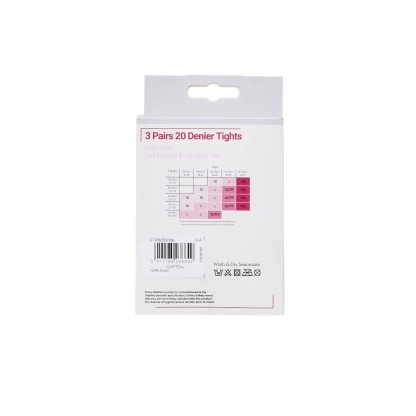 Madison 20 Denier Tights Medium Chiffon 3 Pack