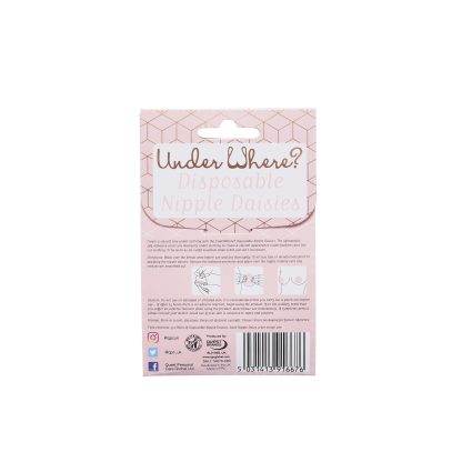 UnderWhere? Disposable Nipple Daisies Nude Pack of 5