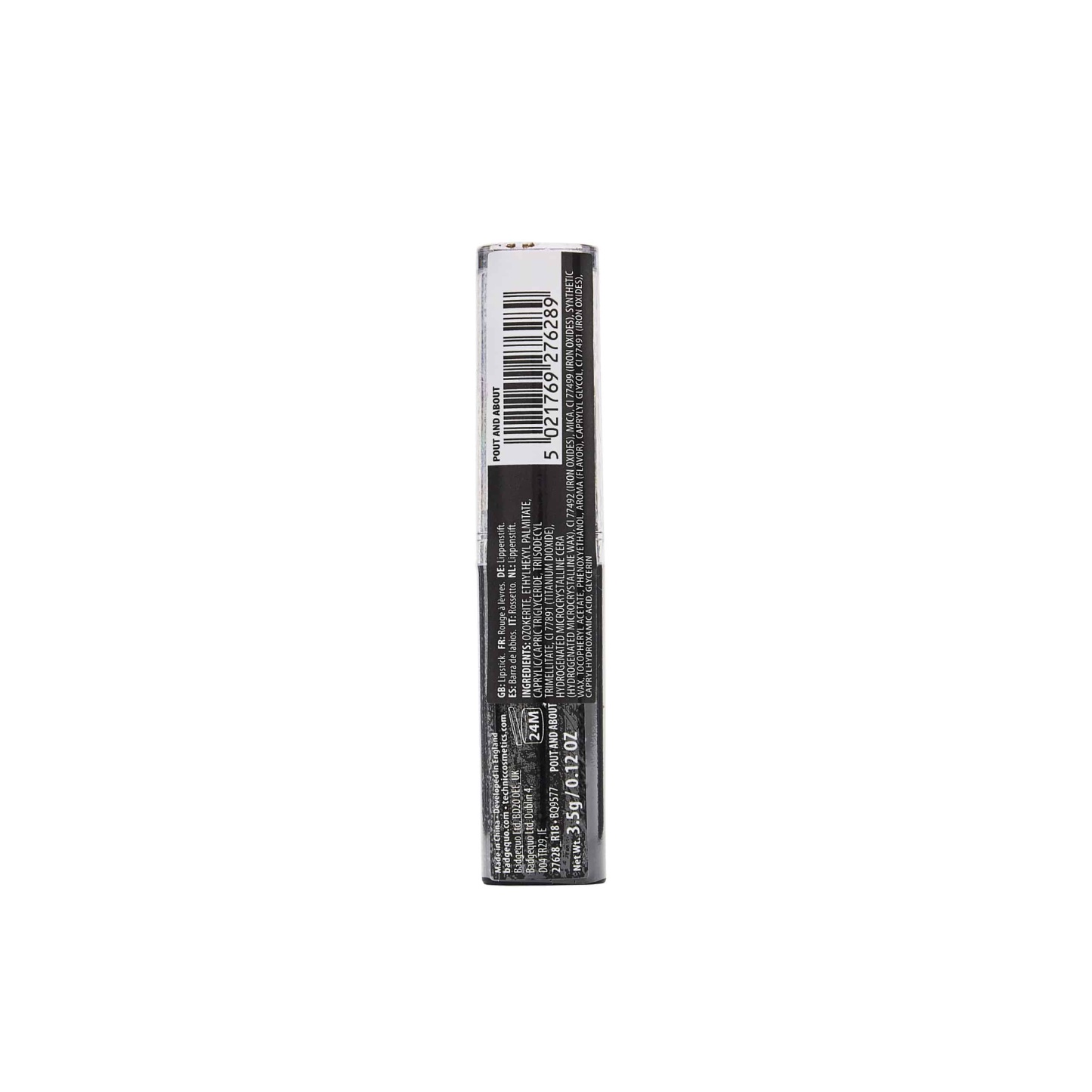 Technic Colour Max Lipstick Nude Edition Pout and About 3.5g