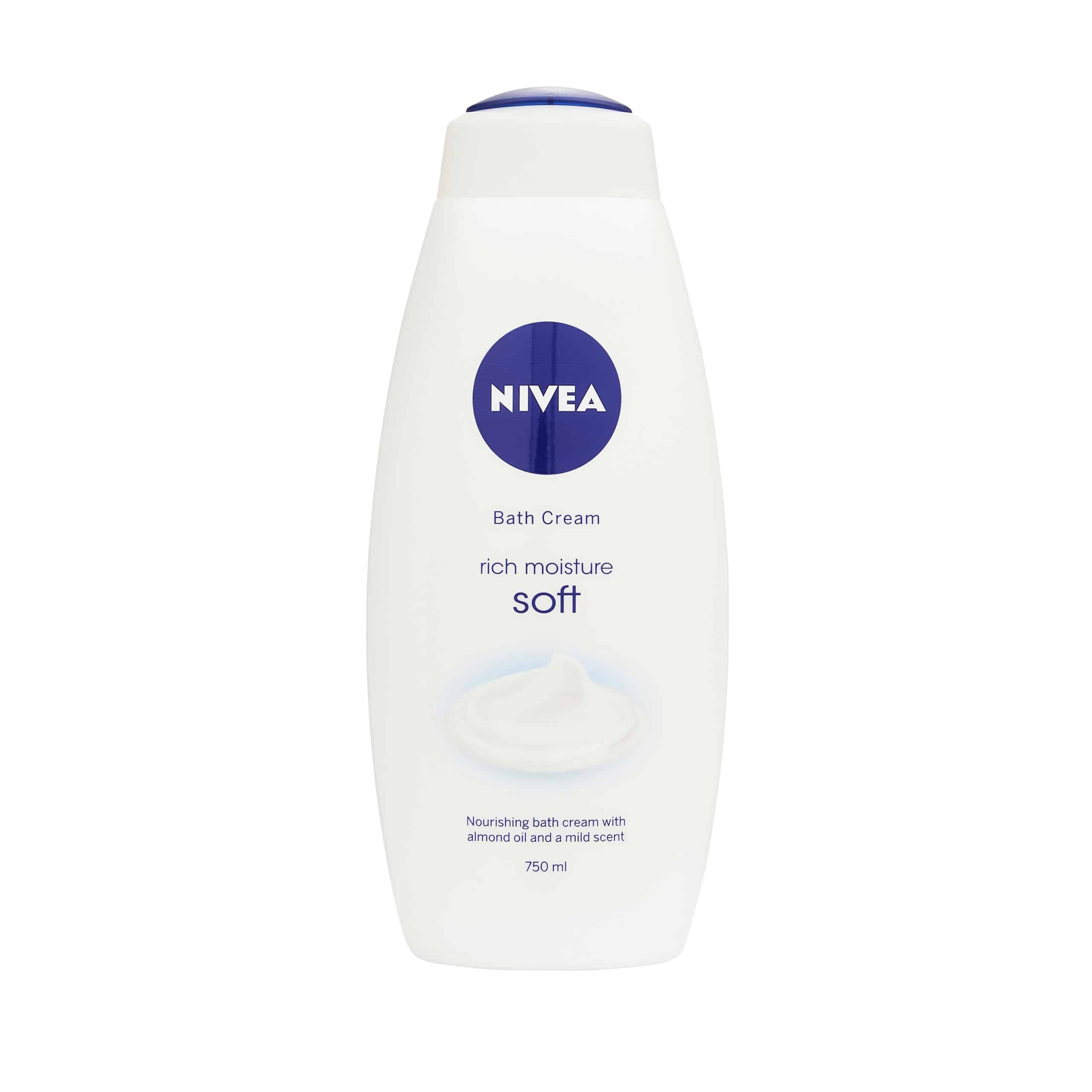 NIVEA Rich Moisture Soft Bath Cream 750ml