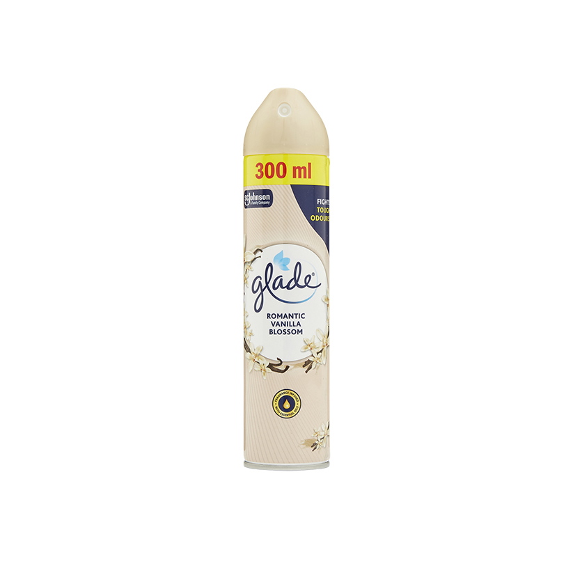 Glade Aerosol Romantic Vanilla Blossom 300ml